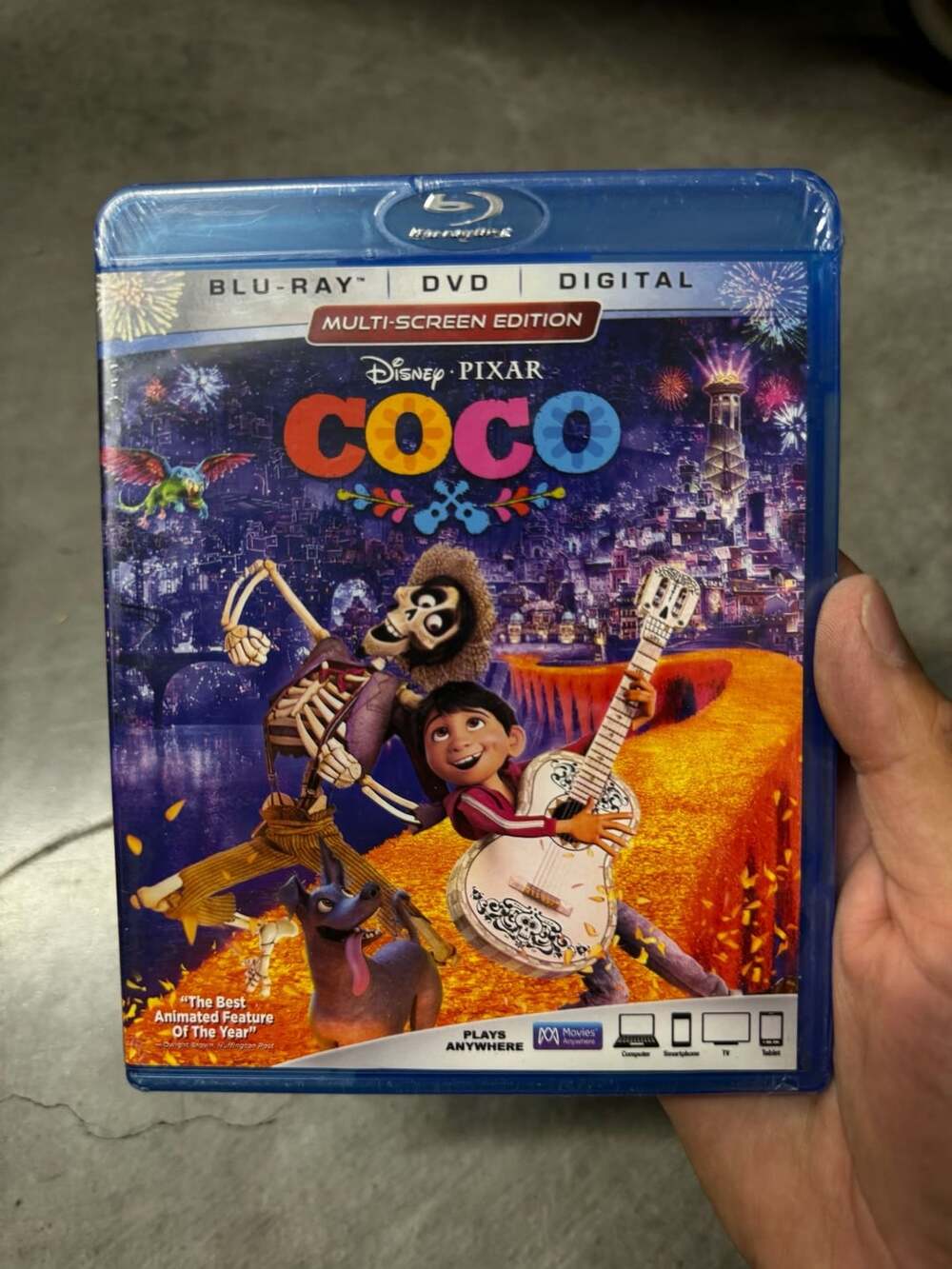 Disney Pixar Coco Blu-ray / DVD / Digital Multi-Screen Edition